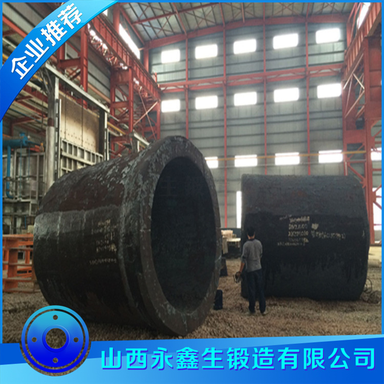 鍛造大型封頭壓機(jī)油缸鍛件