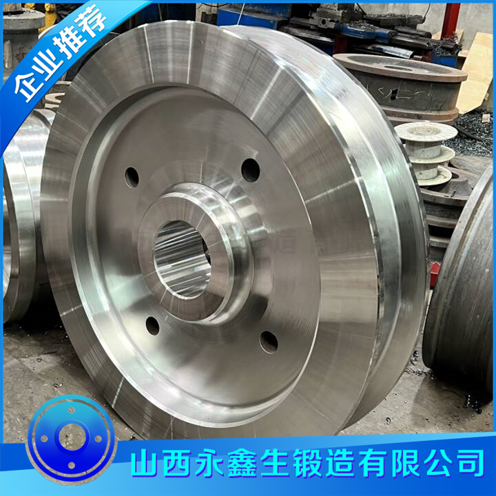 螺旋式裝船機(jī)車輪鍛件